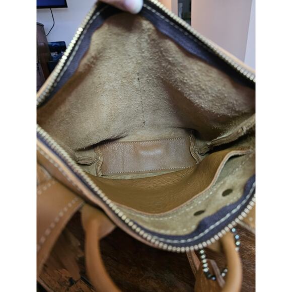 Crossbow Leather Telluride Backpack Handcrafted Normcore Gorpcore Outdoor Camel - Picture 10 of 11